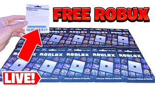 Download lagu 🔴 GIVING 50,000 ROBUX TO EVERY VIEWER! ROBUX GIVEAWAY LIVE! (FREE ROBUX) mp3