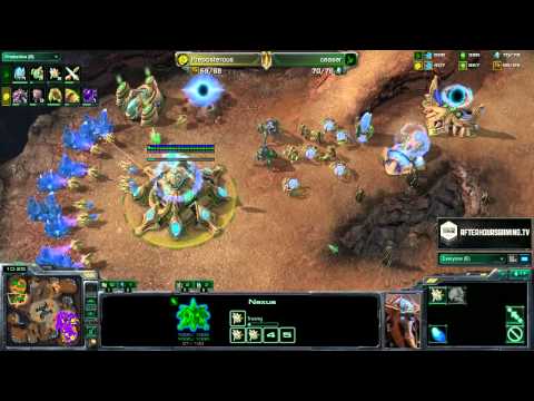 AHGL Twitter vs Zynga Game 3 - Week 1 - Starcraft 2