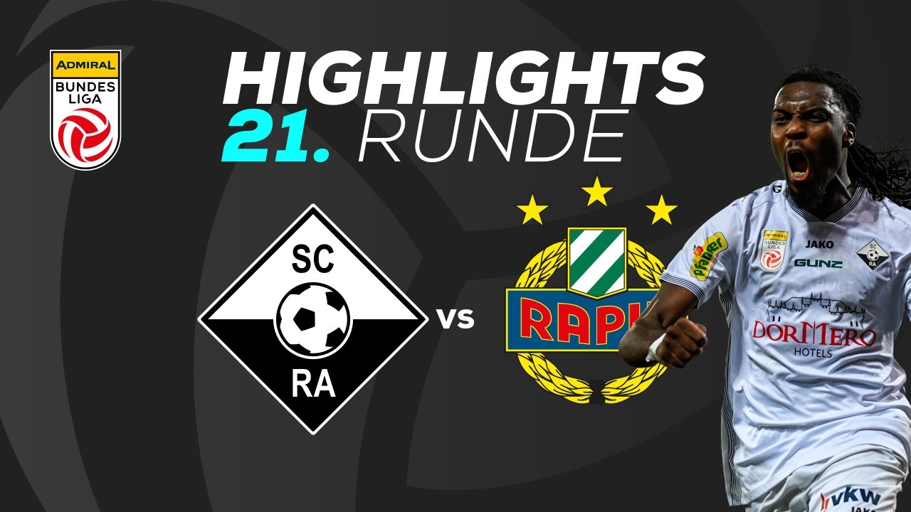 SCR Altach vs SK Rapid Wien Highlights