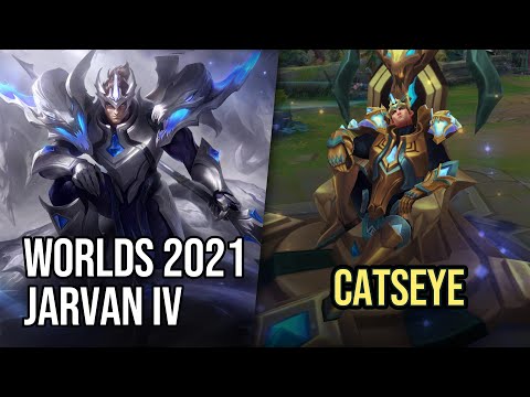 Catseye Worlds 2021 Jarvan IV Skin | League of Legends | Chromas Skin