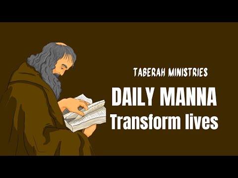 Daily Manna | God's word for you today | Pastor Jestin