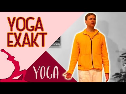 Yogastunde "Exakt" mit Ananta - Yoga Vidya Mittelstufe Live - 09:15 Uhr 04.01.2021