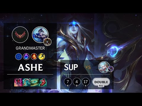 Ashe Support vs Janna - EUW Grandmaster Patch 12.5