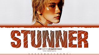 Download lagu TEN 'STUNNER (English Ver.)' Lyrics (텐 STUNNER 가사) [Color Coded_Eng] | ShadowByYoongi mp3