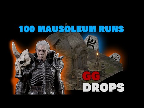 GODLY Drops In The Mausoleum: Diablo 2 Resurrected