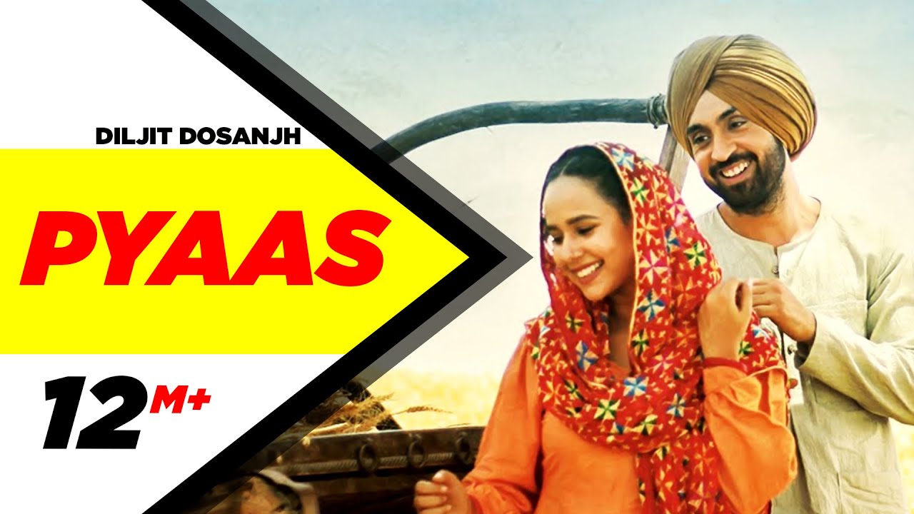 Pyaas Lyrics | Sajjan Singh Rangroot | Diljit Dosanjh