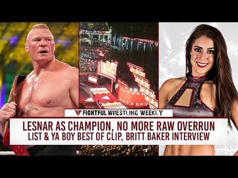 Fightful Wrestling Weekly (11/9): Raw Overrun, Brock Lesnar, Crown Jewel News, Amann, More