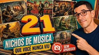 21 Nichos de Música Pouco Explorados Para Criar Canais Dark com IA