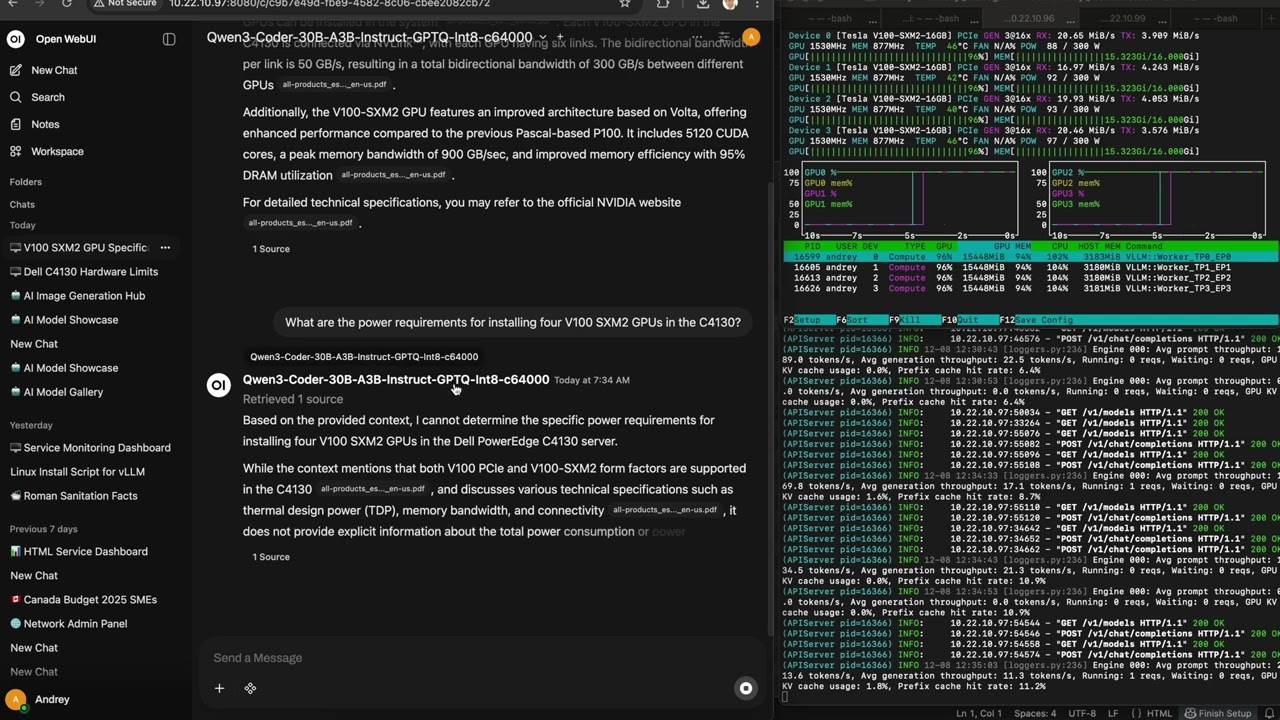 Open WebUI PDF Analysis