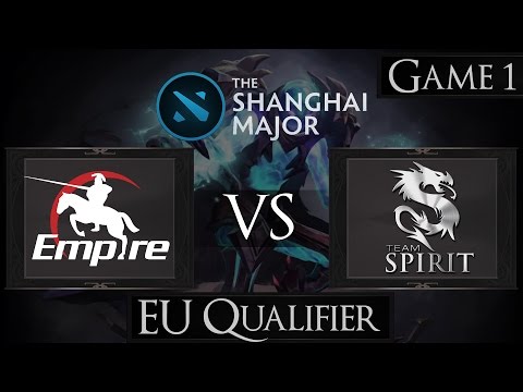 Dota 2 Team Empire vs Team Spirit | Shanghai Major 2016