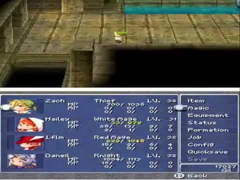 Let's Play Final Fantasy III Part 31 THE INVINCIBLE!