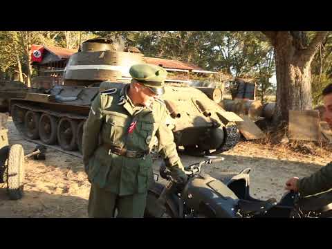 Behind the scenes of the war movie Iron Cross