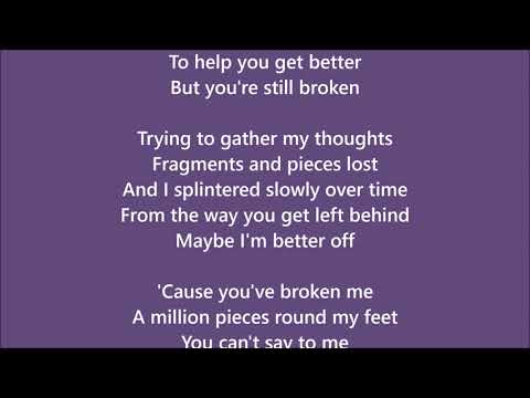 Broken - Brooke Butler - Lyrics