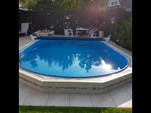 Pool selber bauen / Stahlwandpool