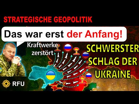 14.11.25: Ukraine startet Raketen - Kraftwerke brennen in ganz Russland verteilt