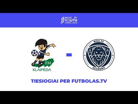 2025 BYFL U16: Klaipėdos FM – Riga FC Academy apžvalga