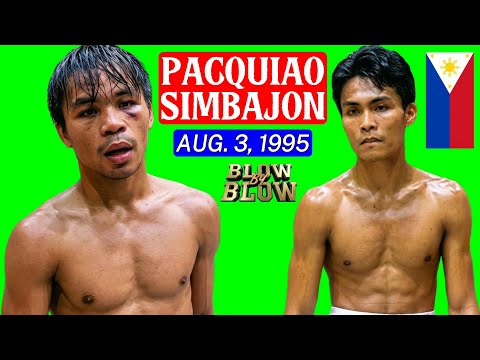(5) Manny Pacquiao vs Acasio Simbajon (PH) | Aug 3, 1995 Mandaluyong PH