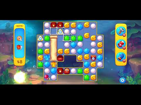 Fishdom level 10274 no boosters フィッシュダム ノーマル