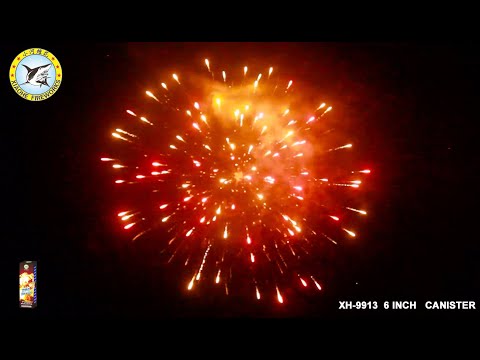 XH-9913 BIG SHOCKS--6 INCH Canister Shells 24pc