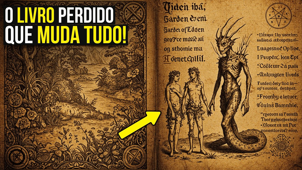 O LIVRO PERDIDO DE ADÃO E EVA REVELA UMA VERDADE CHOCANTE! - RELATOS DE TERROR | EP. 95