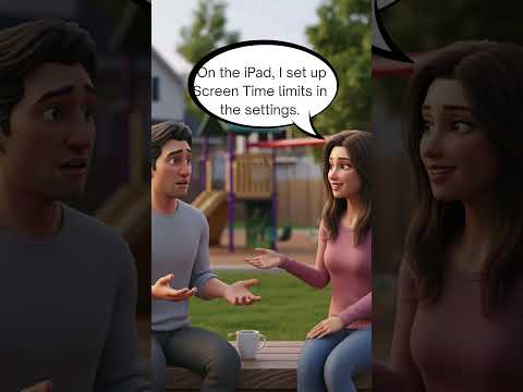 Parenting English How to Limit Children's Screen Time Real US Conversation  #englishconversation
