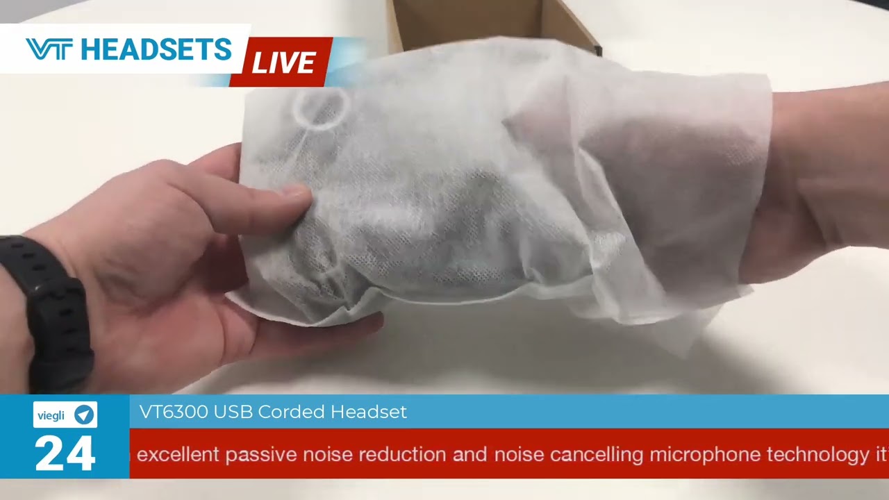 VT UK: VT6300 USB Headset Unboxing