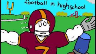 I Should Have Played Football in Highschool - Chixdiggit (animated)