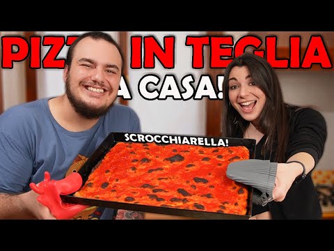 La RICETTA della VERA PIZZA al taglio ROMANA con @Alessio.Pellizzoni