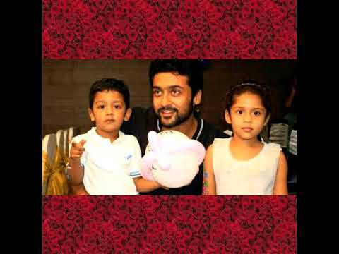 Surya Jyothika Kids Cute Pics | Actor