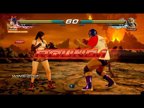 188_6 Tifa Josie vs King - Tekken 7 ( Uchiha x24 ) Online PC sin grafica