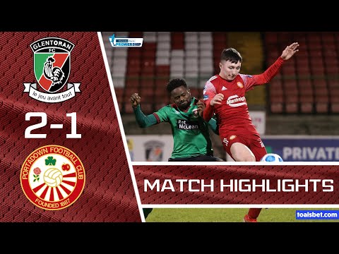 Glentoran 2 - 1 Portadown | Danske Bank Premiership | 02/01/21