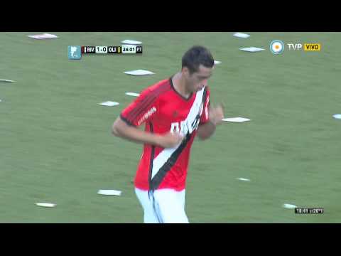 Gol de Funes Mori. River 1 - Olimpo 0 | TPD2014 - Fecha 16