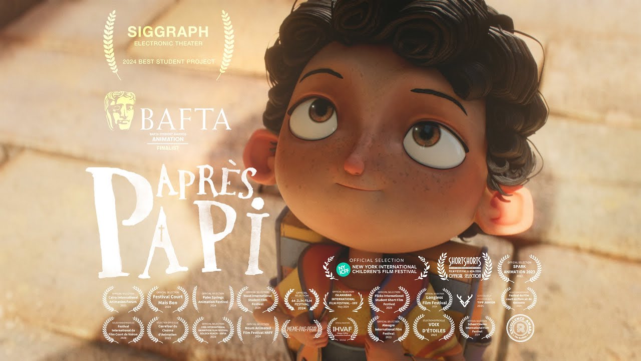 Trailer - "Après Papi" animation shortfilm