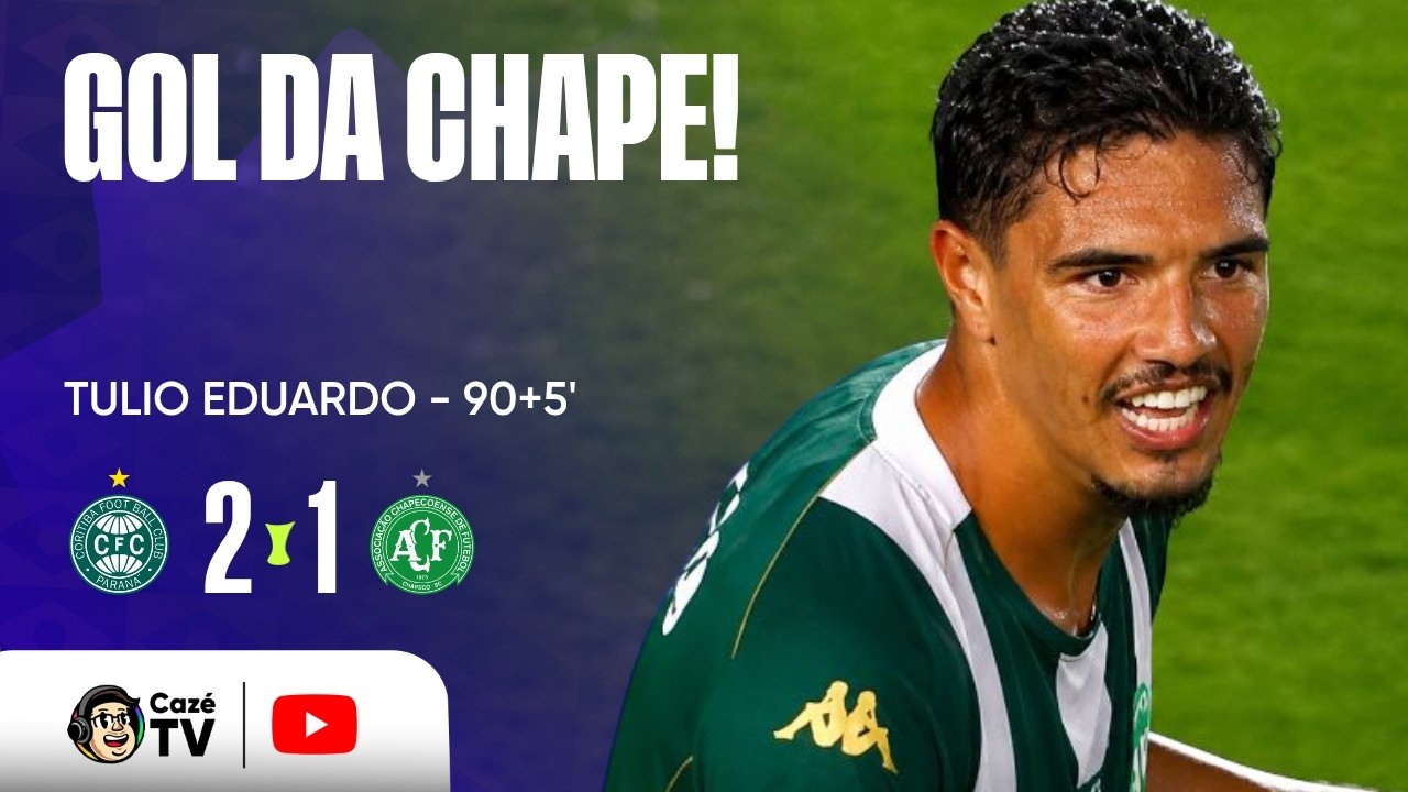 A CHAPE DIMINUI NA RETA FINAL! TÚLIO BATE COM CATEGORIA E FAZ O GOL DA ESPERANÇA NO COUTO PEREIRA!