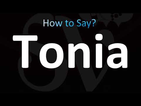 How to Pronounce Tonia (Correctly!)