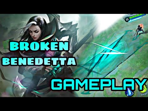 NEW HERO BENEDETTA IS SO BROKEN! | GAMEPLAY | XENO | MLBB