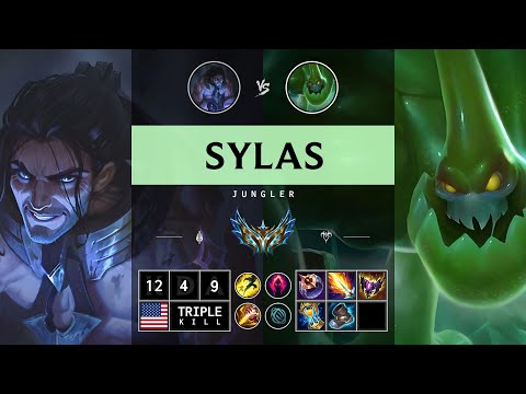 Sylas Jungle vs Zac: Triple Kill, Legendary - NA Challenger Patch 14.15