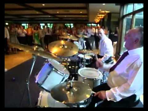 Father and Son Drum Solo