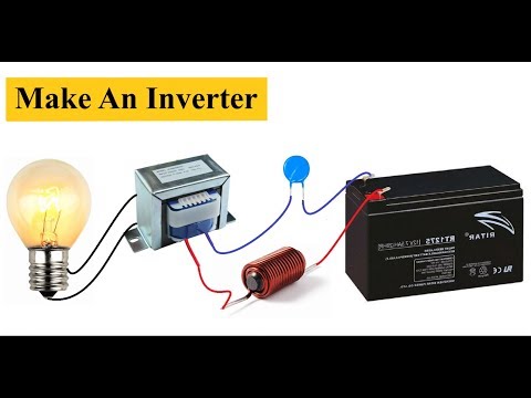 Simple Homemade Inverter 12V to 220V || DC to AC Converter DIY Video