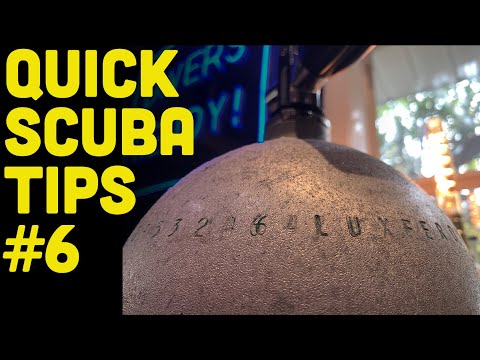 Scuba Cylinder Markings