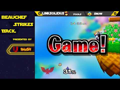 Beauchef Strikes Back - Linksolidus (C. Falcon) vs Snow (Sheik)-  Pools