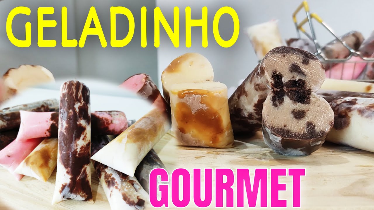 GELADINHO GOURMET FAÇA E VENDA | 4 SABORES MAIS PEDIDOS | Adeline Pefer
