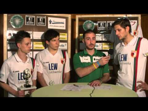Interview mit T. Steinherr, T. Rudolph und Christian Lang, FC Augsburg II