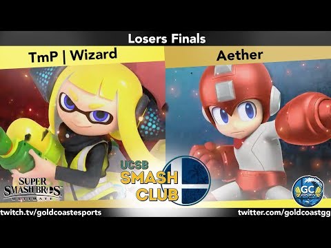 UCSB LAN - Aether (Mega Man) vs TmP | Wizard (Inkling) (Losers Finals) - Smash Ultimate