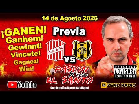 Pasión por el Santo en VIVO - 14 de Agosto 2026