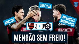 FLAMENGO VENCE E ENGATA NO BRASILEIRÃO! | FLAMENGO 3X0 REMO