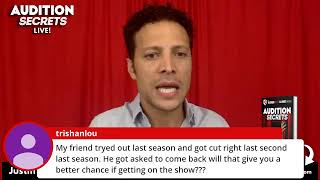 Justin Guarini &amp; Audition Secrets LIVE- Presented by American Idol