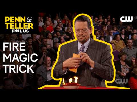 Chinese Magician Performs Fire Magic Trick | Penn & Teller: Fool Us | The CW