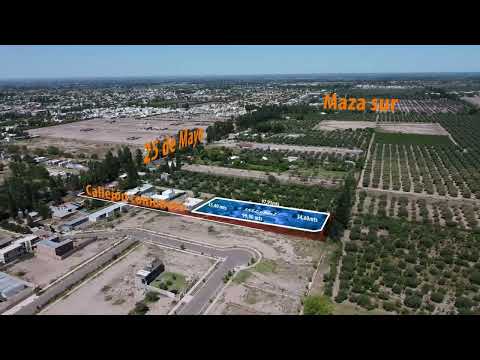 Lote de 3652 m2m 2  en Maipú, Mendoza | Calle 25 de Mayo | Relevamiento Técnico con Dron