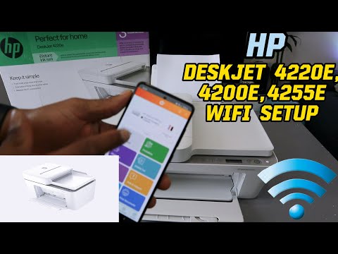 Thumbnail for HP DeskJet 4220e, 4255e Wi-Fi Setup